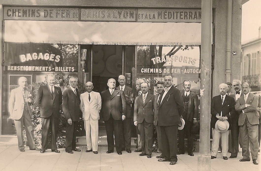 Inauguration de l'agence en 1934